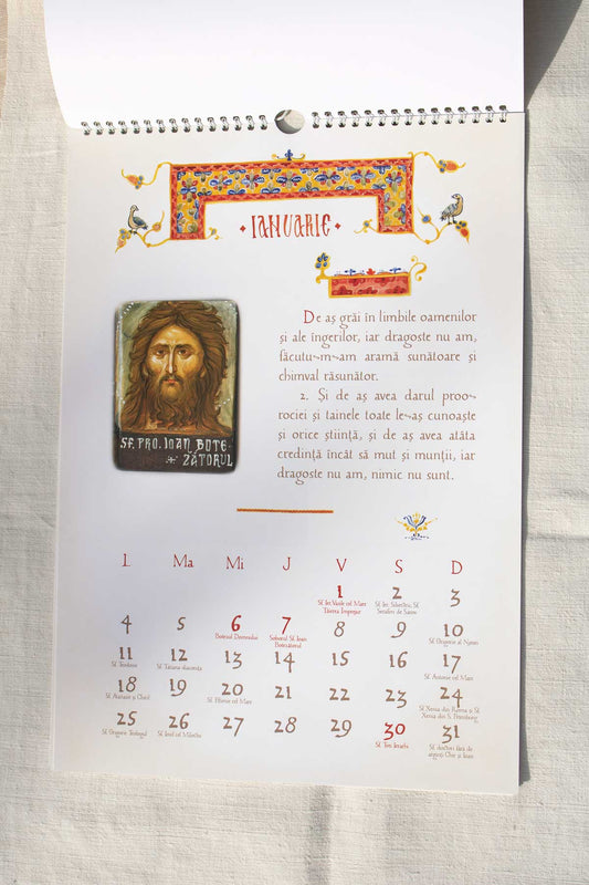 Calendar 2027- cu icoane