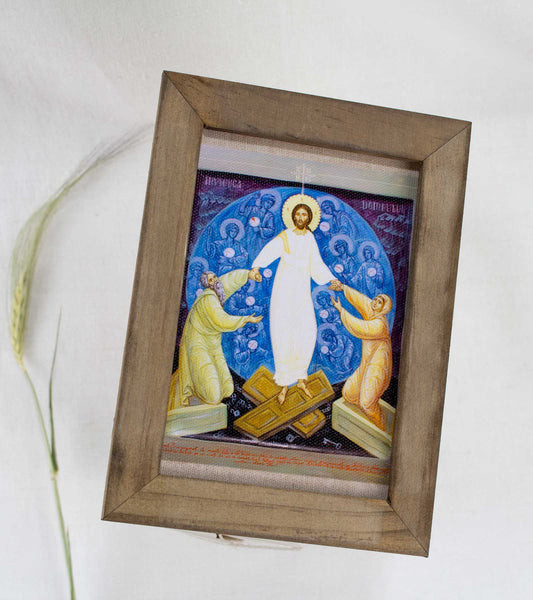 Învierea Domnului - icoană ortodoxă 13/18 - art print