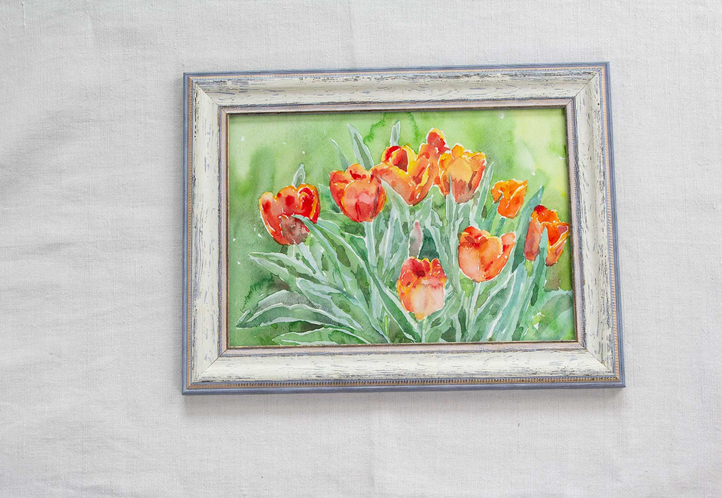 Gorgeous tulips - original painting