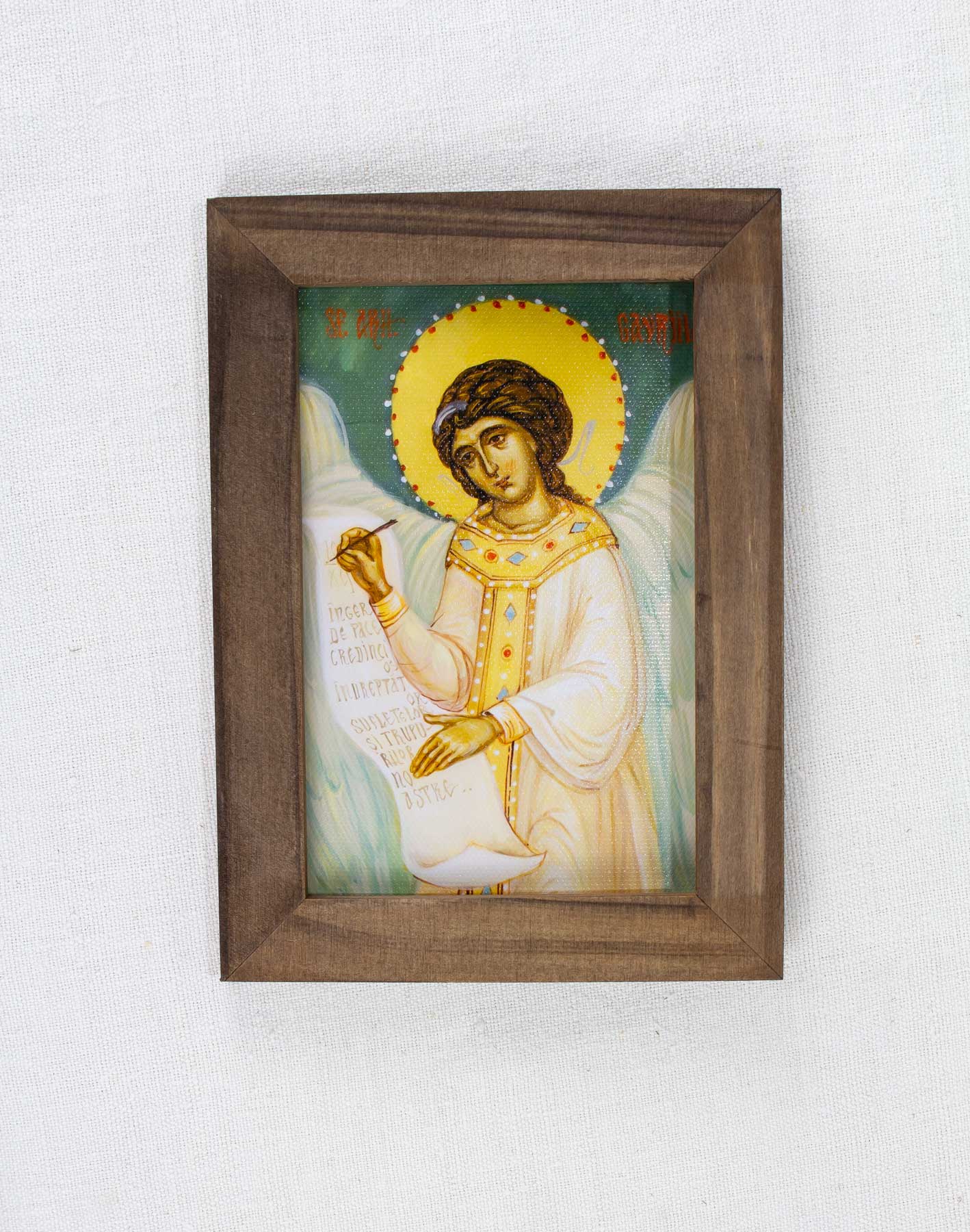 Sfântul arhanghel Gavriil- icoană ortodoxă 13/18 - art print