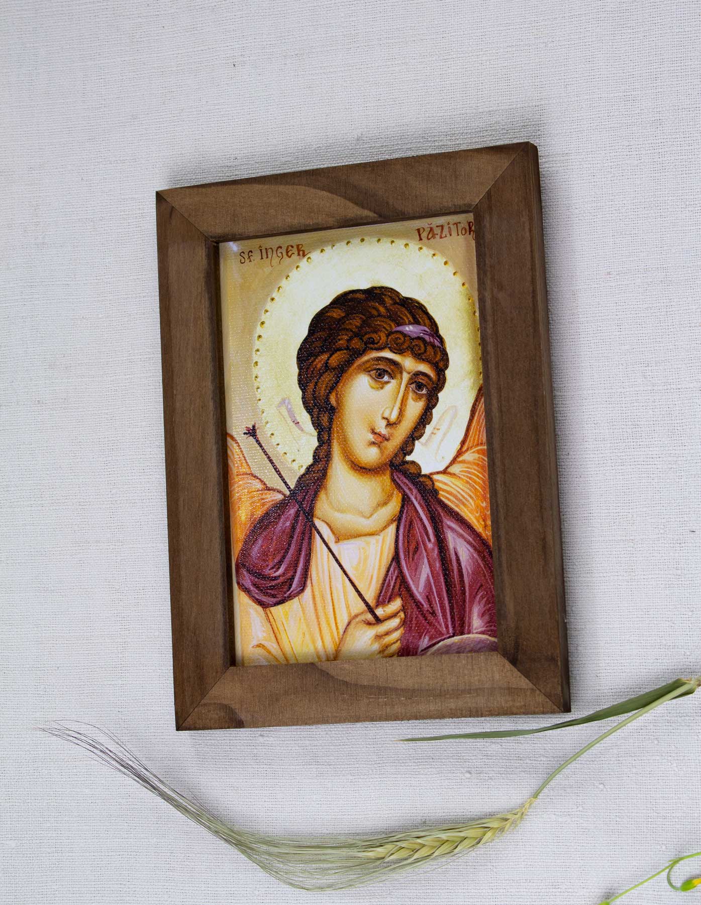 Sfântul înger păzitor- icoană ortodoxă 13/18 - art print