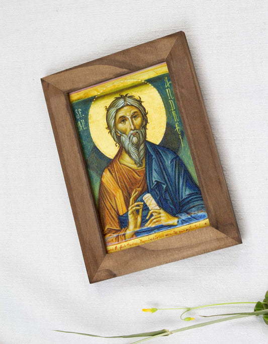 Sfântul Andrei- icoană ortodoxă 13/18 - art print
