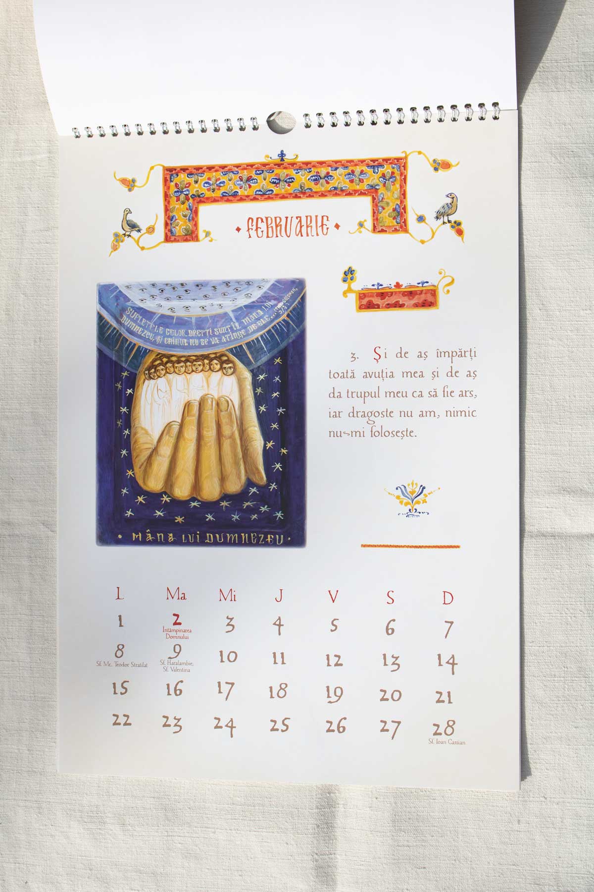 Calendar 2027- cu icoane