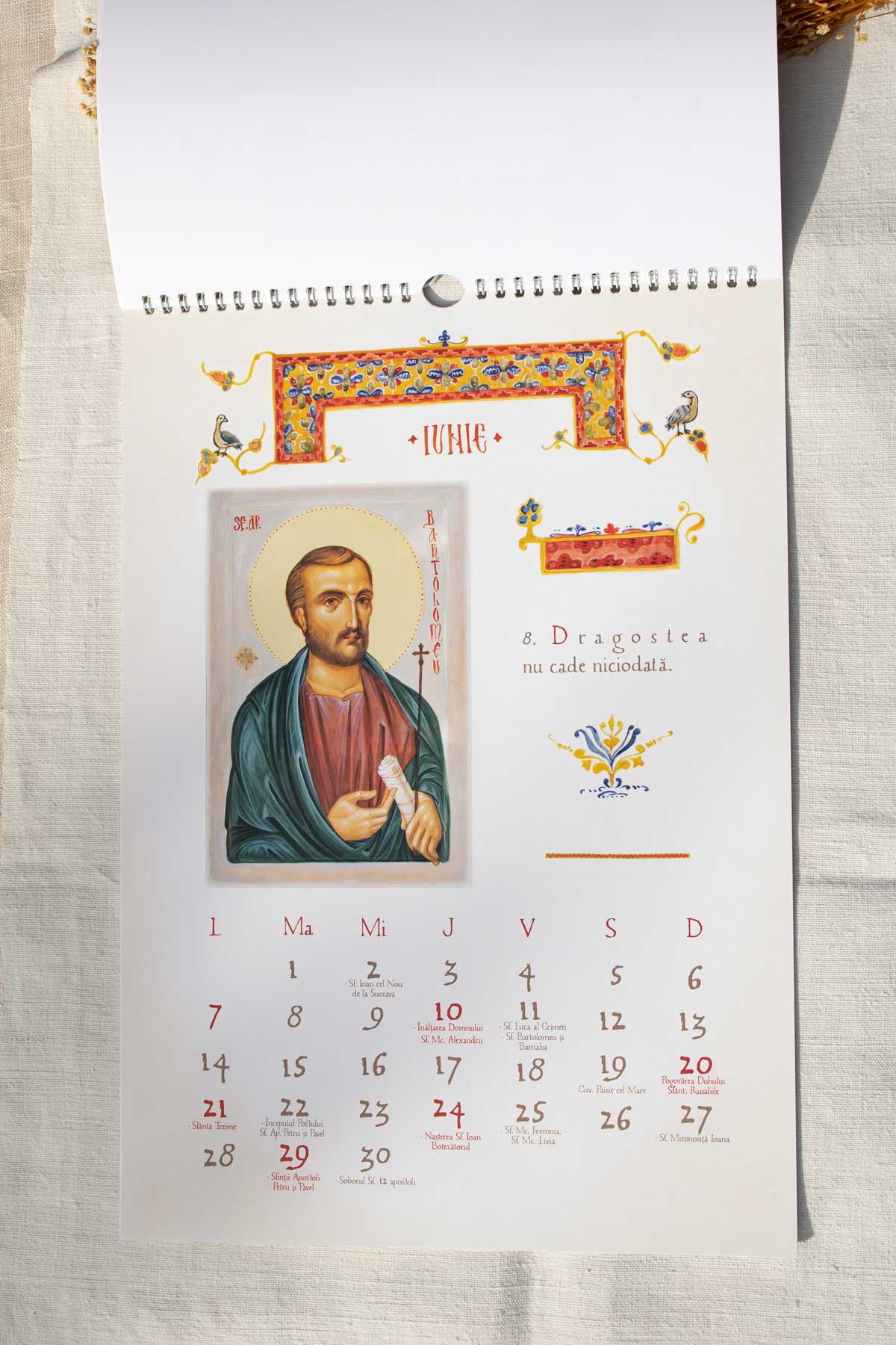 Calendar 2027- cu icoane
