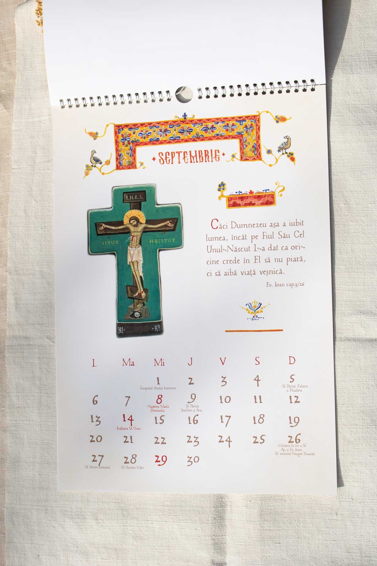 Calendar 2027- cu icoane