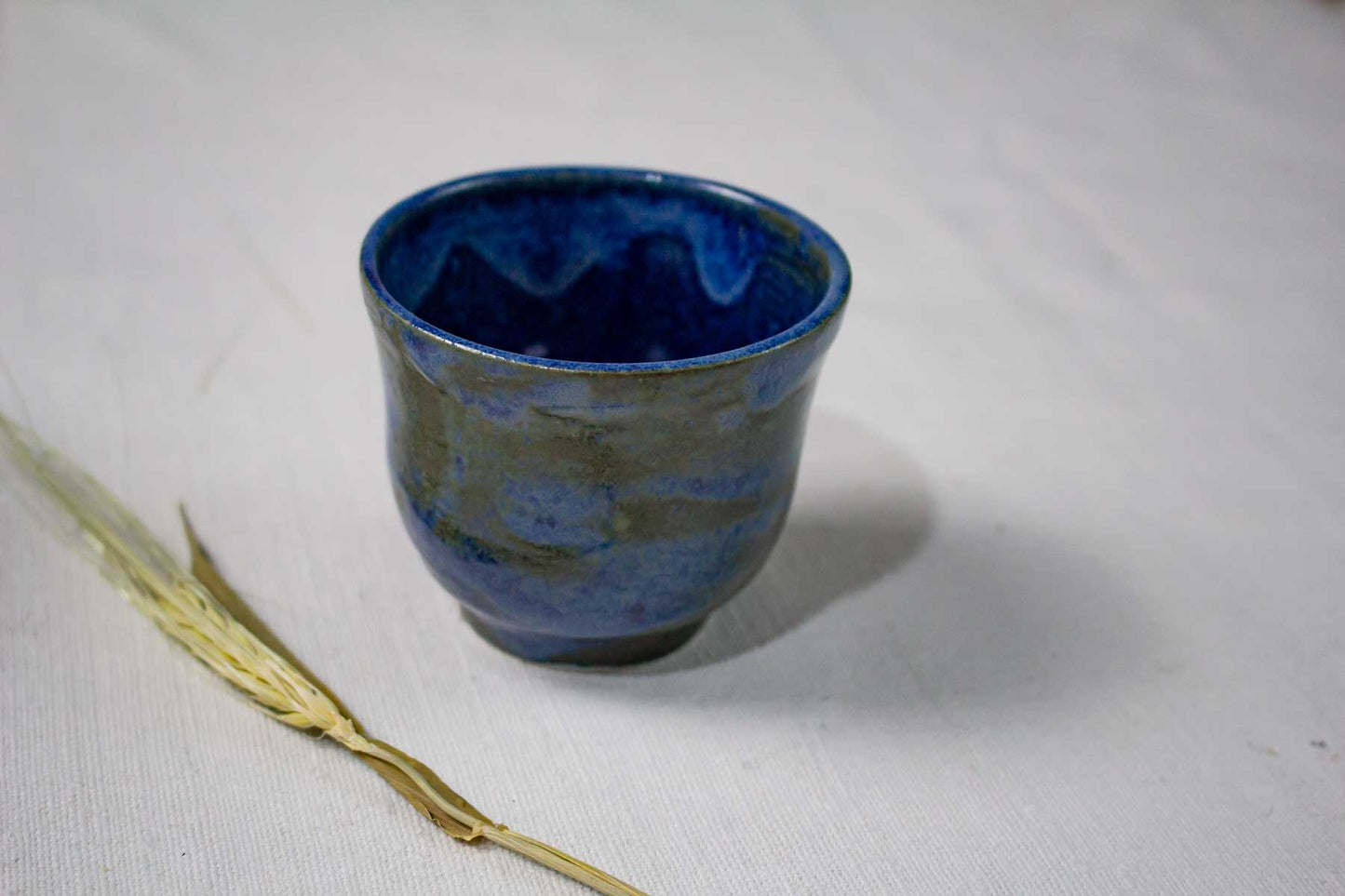 Ceașcă de cafea handmade albastru de mare