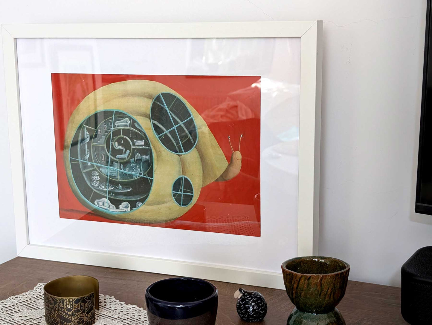 Tablou „Casa melcului” - art print