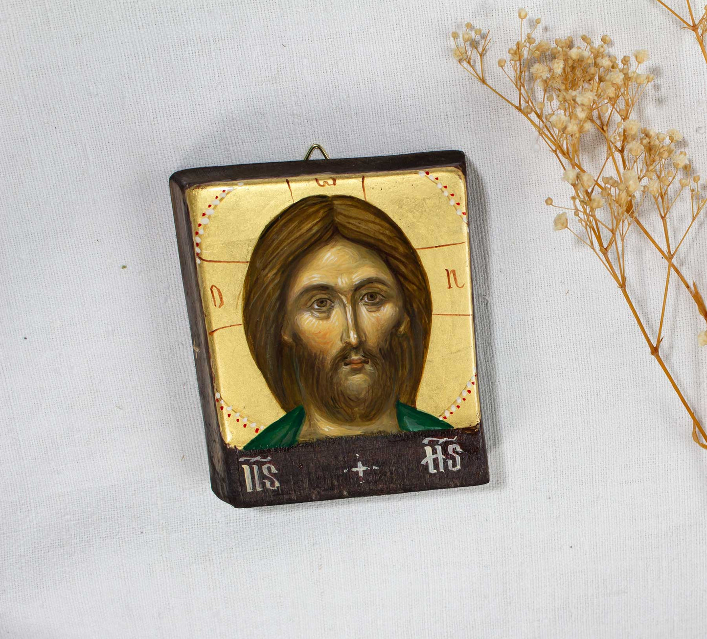 Iisus Hristos – icoană pictată pe lemn