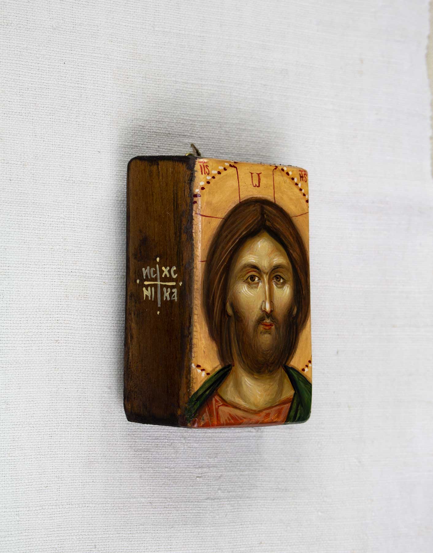 Iisus Hristos – icoană pictată pe lemn