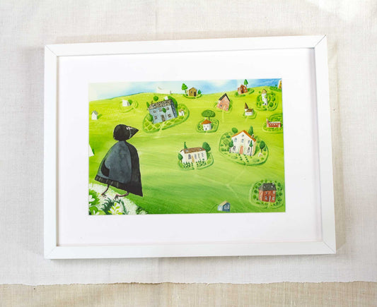 Tablou „La plimbare” - A4 - art print