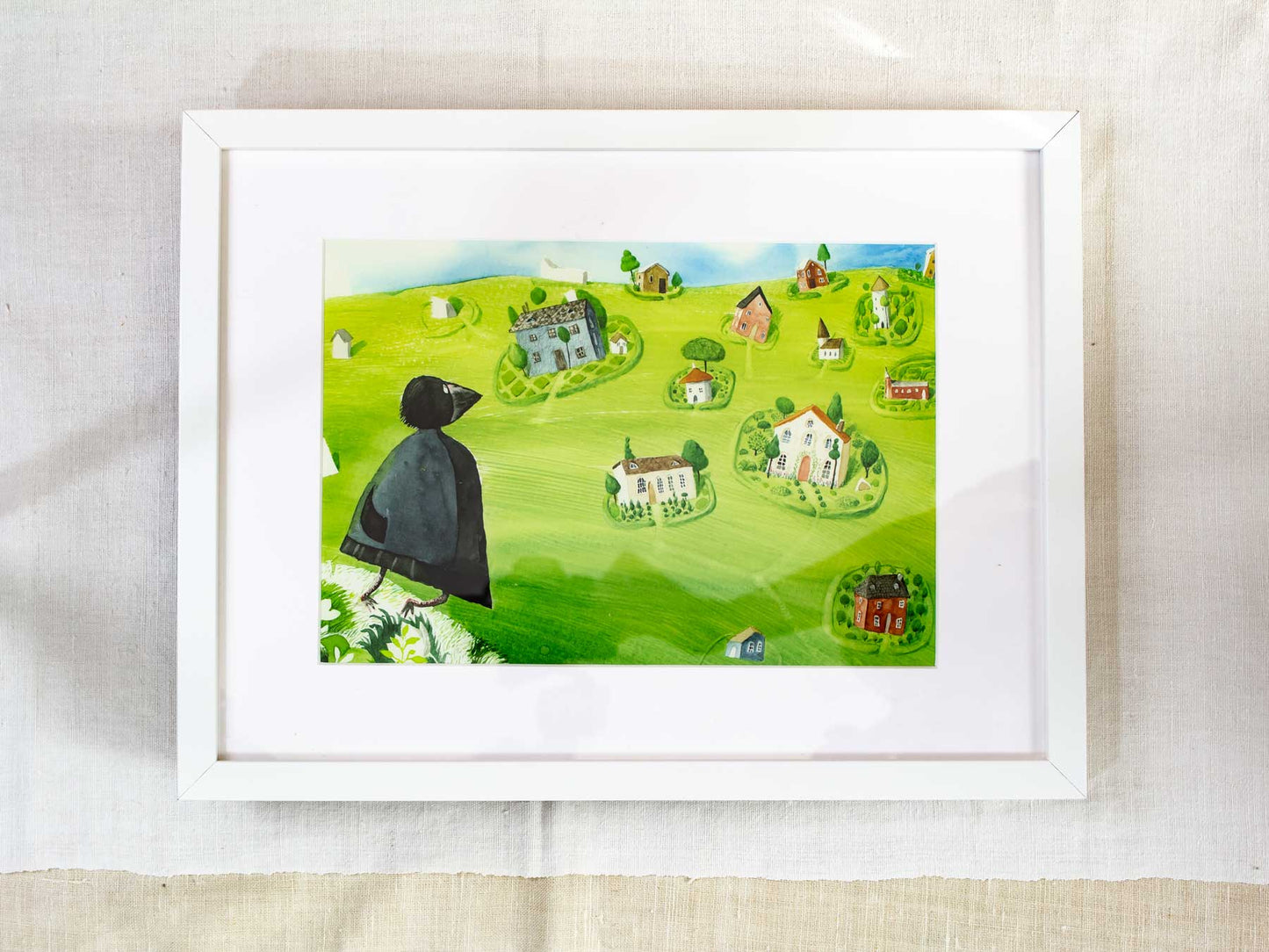 Tablou „La plimbare” - A4 - art print
