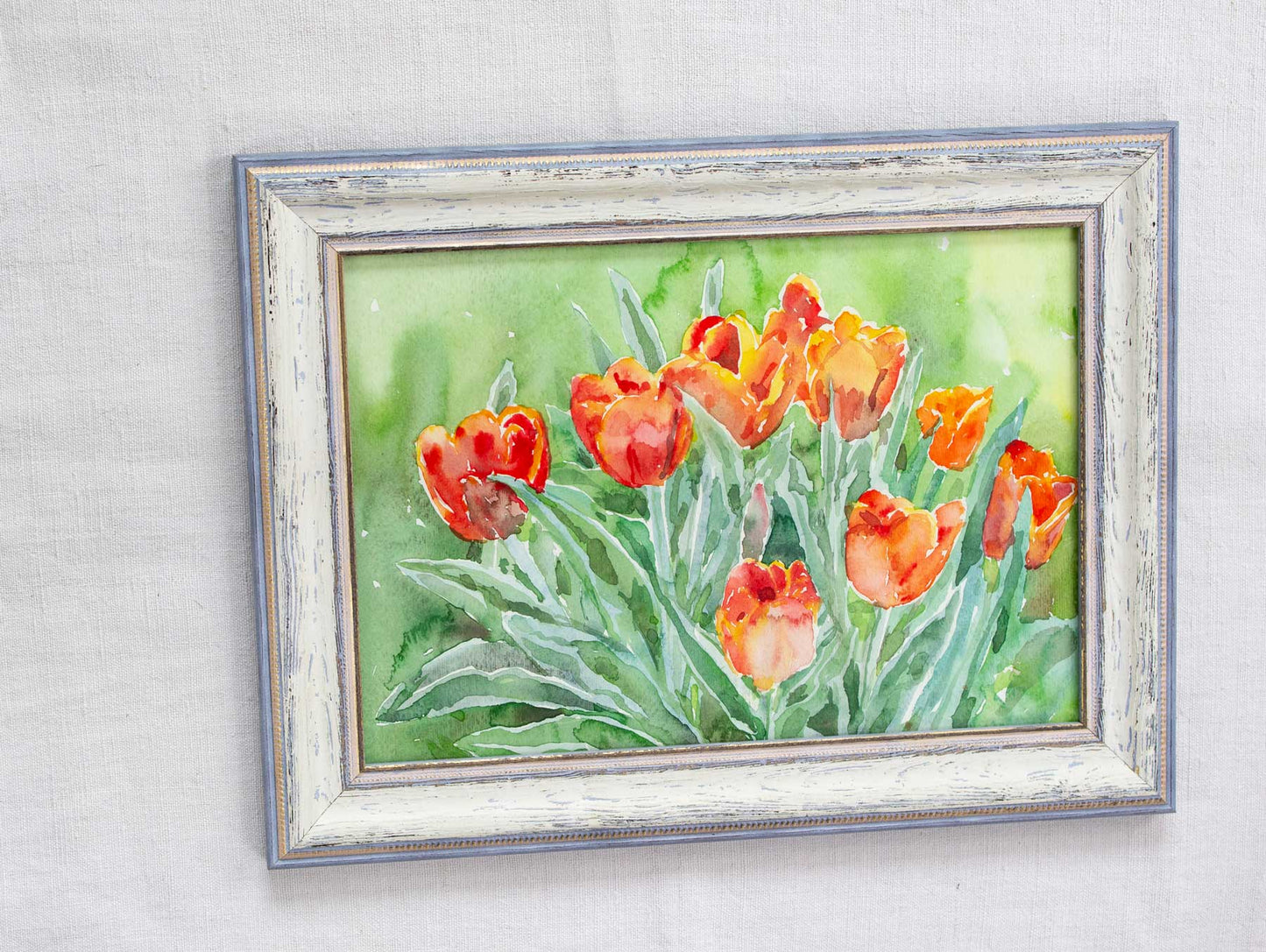 Gorgeous tulips - original painting
