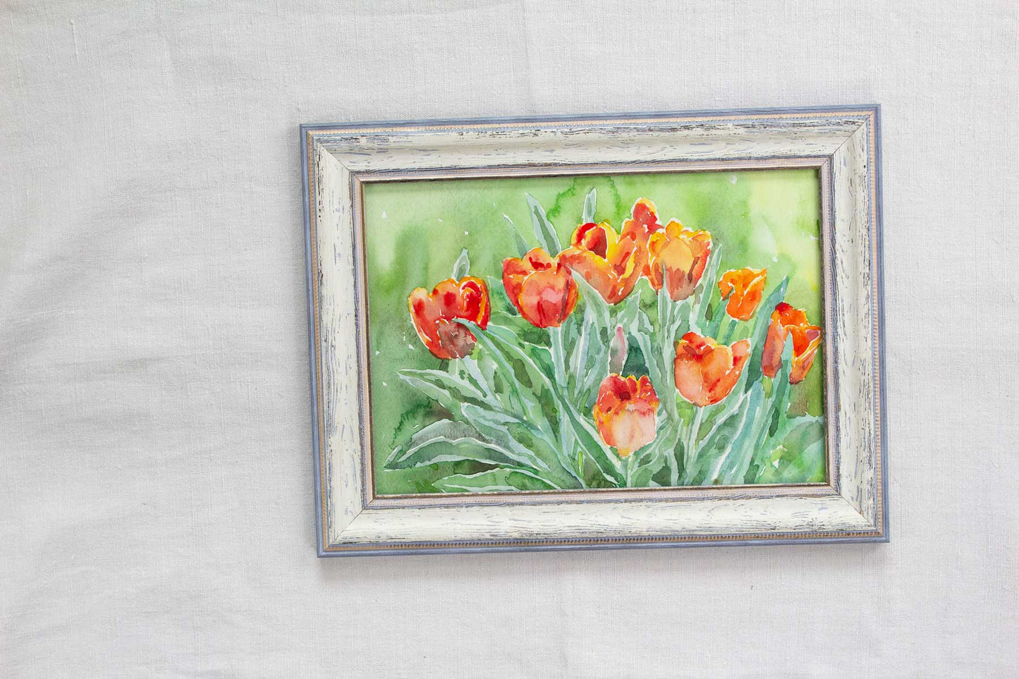 Gorgeous tulips - original painting