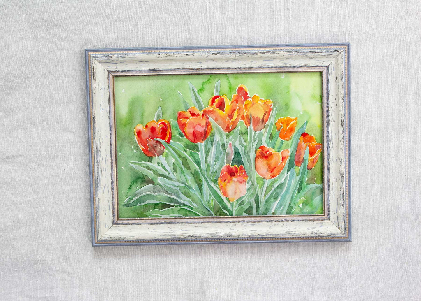 Gorgeous tulips - original painting