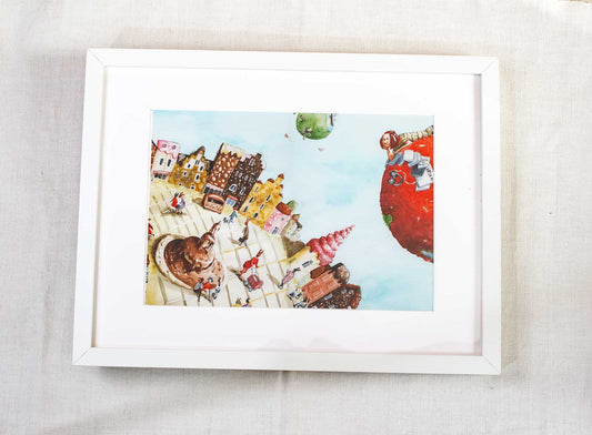 Tablou „Lumea de ciocolată” - A4 - art print