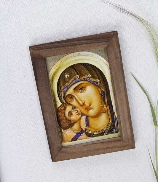 Maica Domnului Mângâietoarea - icoană ortodoxă 13/18 - art print
