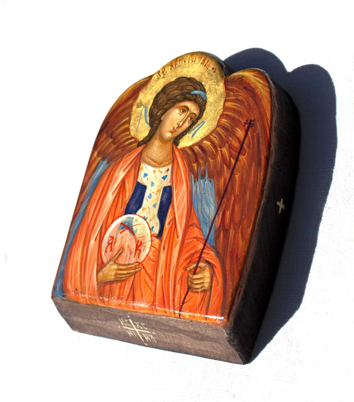 Sfântul Arhanghel Mihail – icoană pictată pe lemn de tei