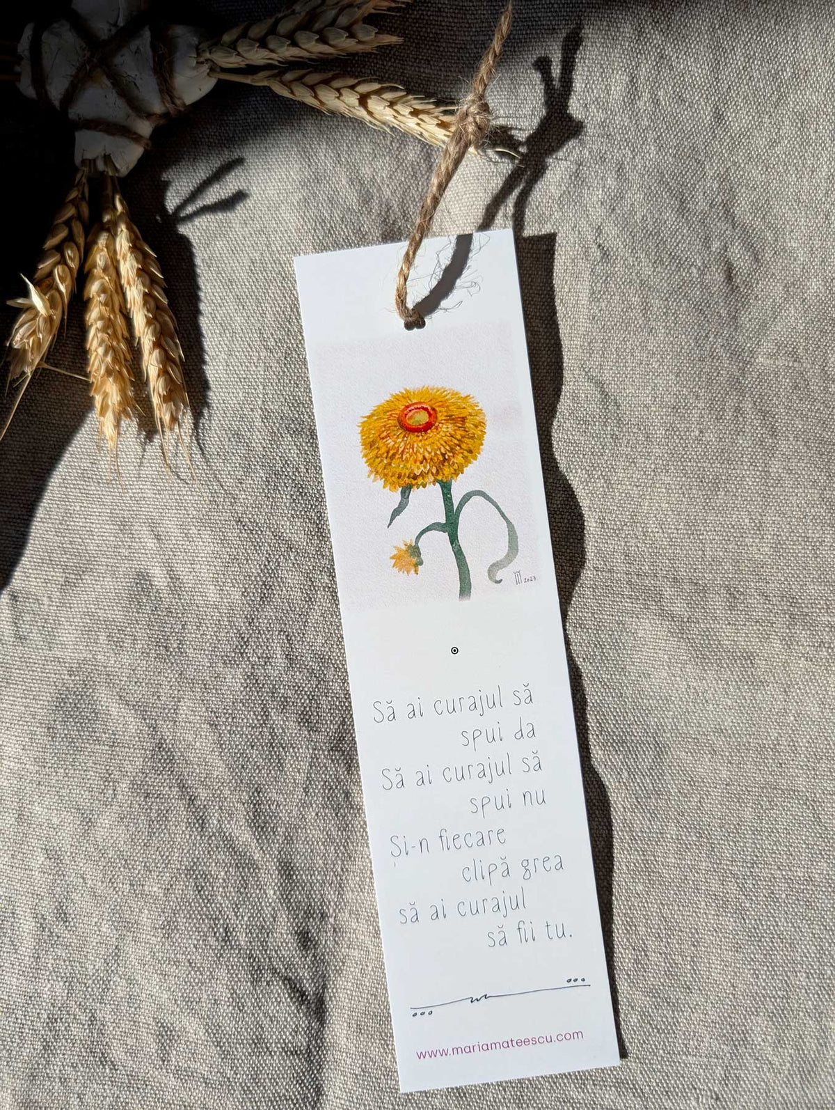 Semn de carte Nr. 5 - despre curaj