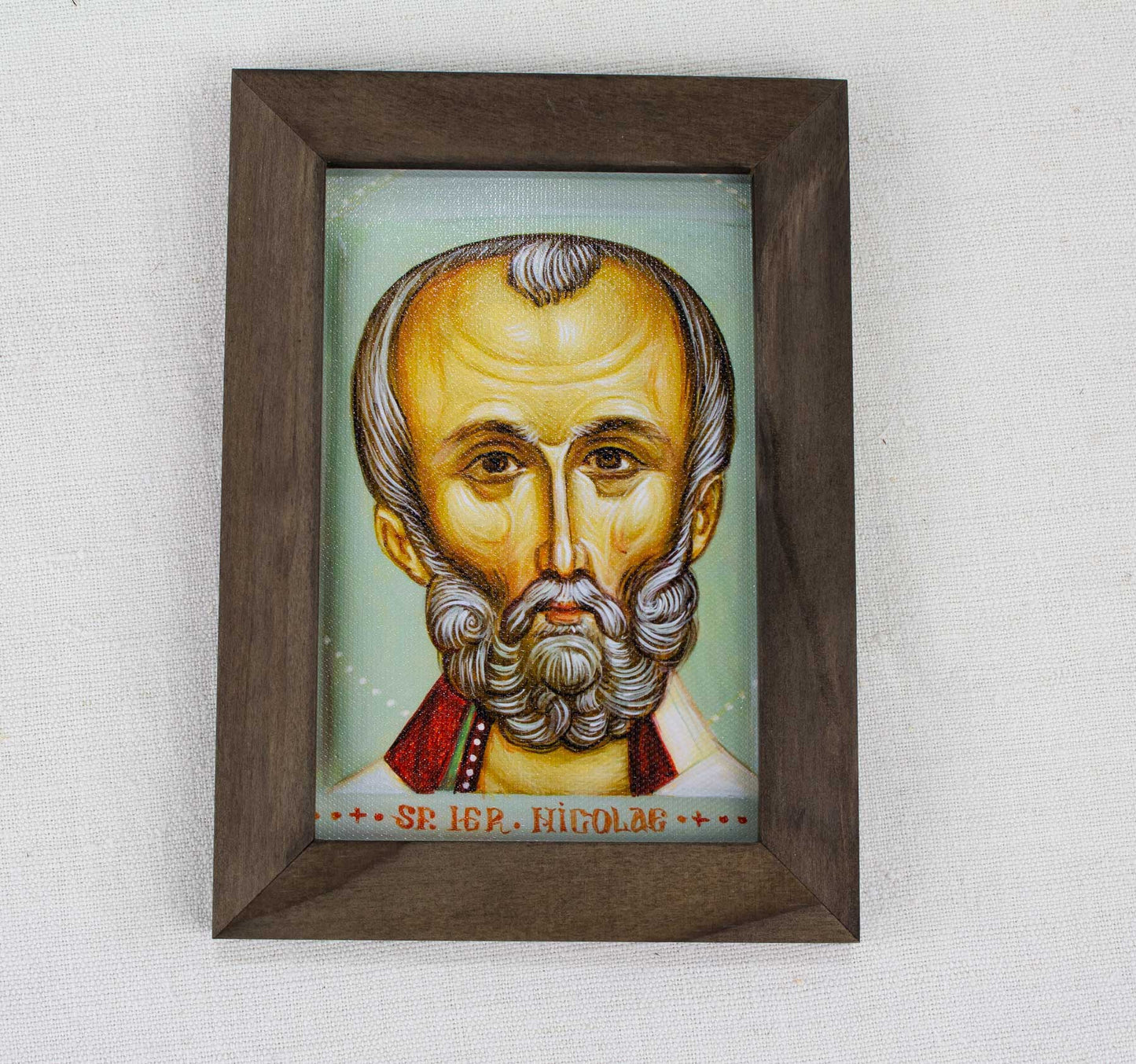 Sfântul Nicolae - icoană ortodoxă 13/18 - art print
