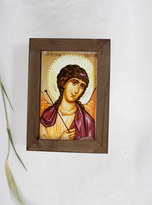 Sfântul înger păzitor- icoană ortodoxă 13/18 - art print