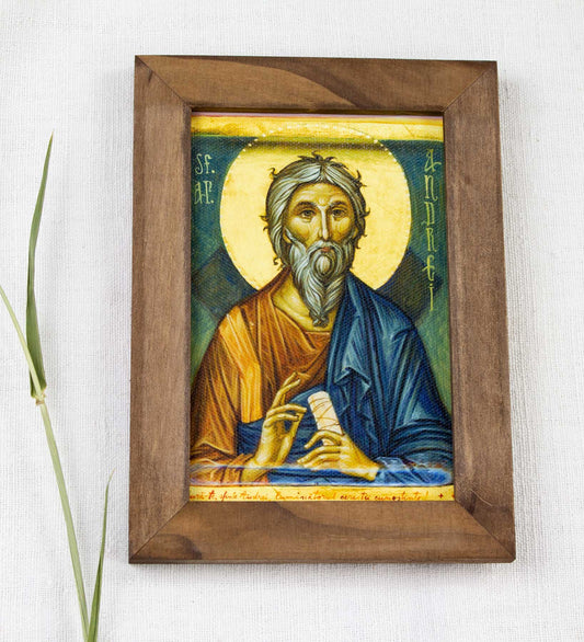Sfântul Andrei- icoană ortodoxă 13/18 - art print