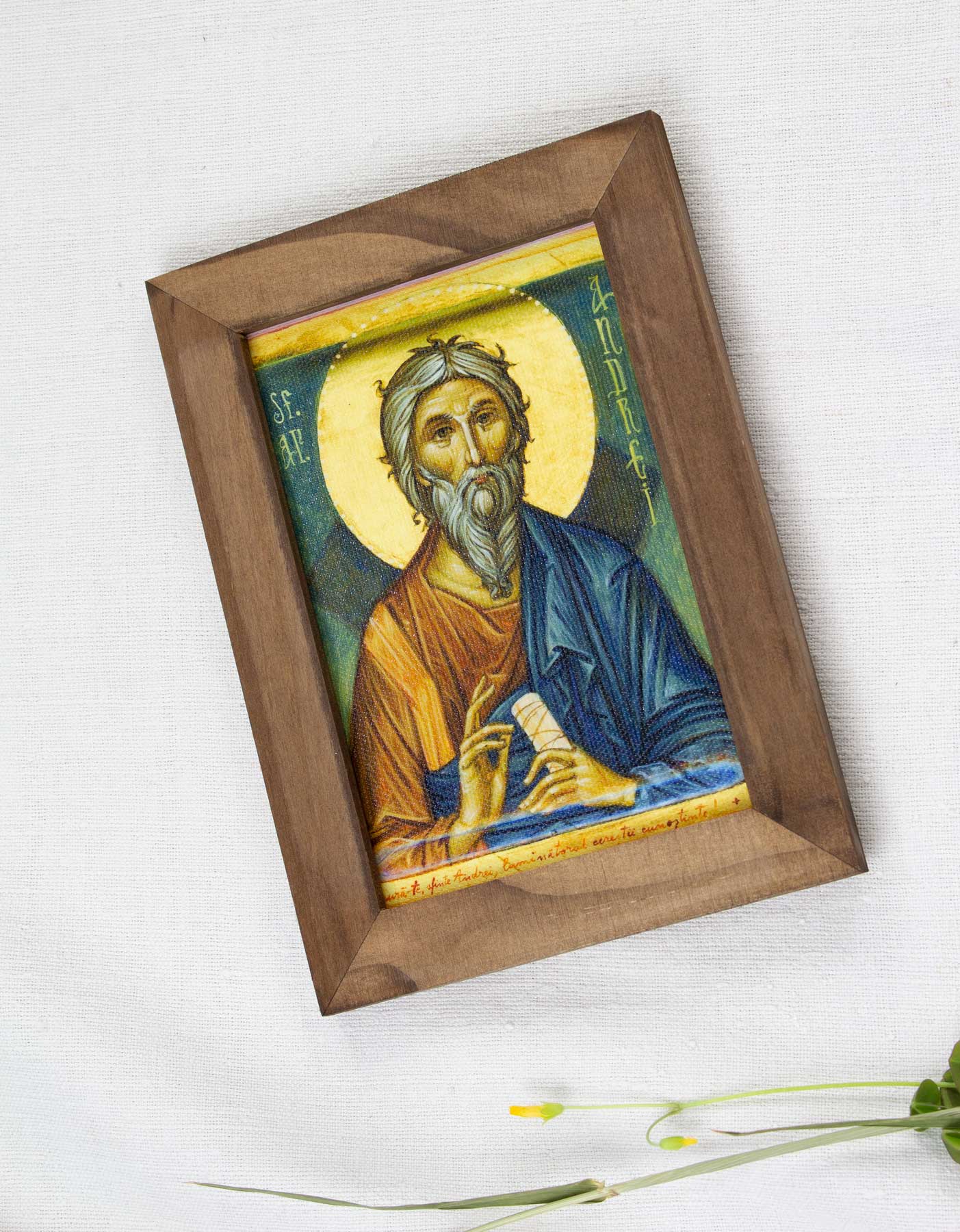Sfântul Andrei- icoană ortodoxă 13/18 - art print
