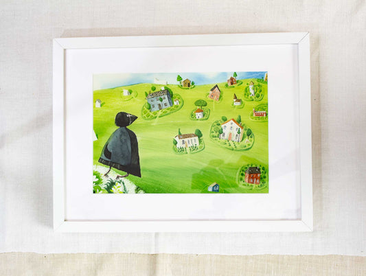 Tablou „La plimbare” - A4 - art print